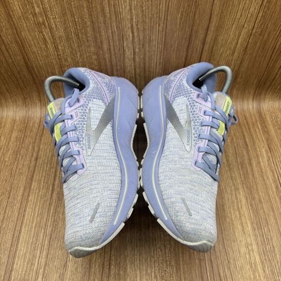 Brooks Womens Ghost 14 1203561B566 Purple Running Shoes Sneakers Size 10 B - Picture 5 of 9